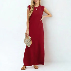 Vestido La Señorita™ em Malha Rayon Super Soltinha com Bolsos Laterais