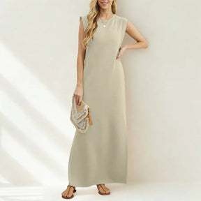 Vestido La Señorita™ em Malha Rayon Super Soltinha com Bolsos Laterais