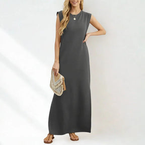 Vestido La Señorita™ em Malha Rayon Super Soltinha com Bolsos Laterais