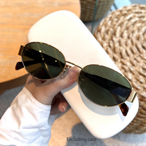 Óculos de Sol Ovais Classic – Estilo Atemporal para Homens e Mulheres