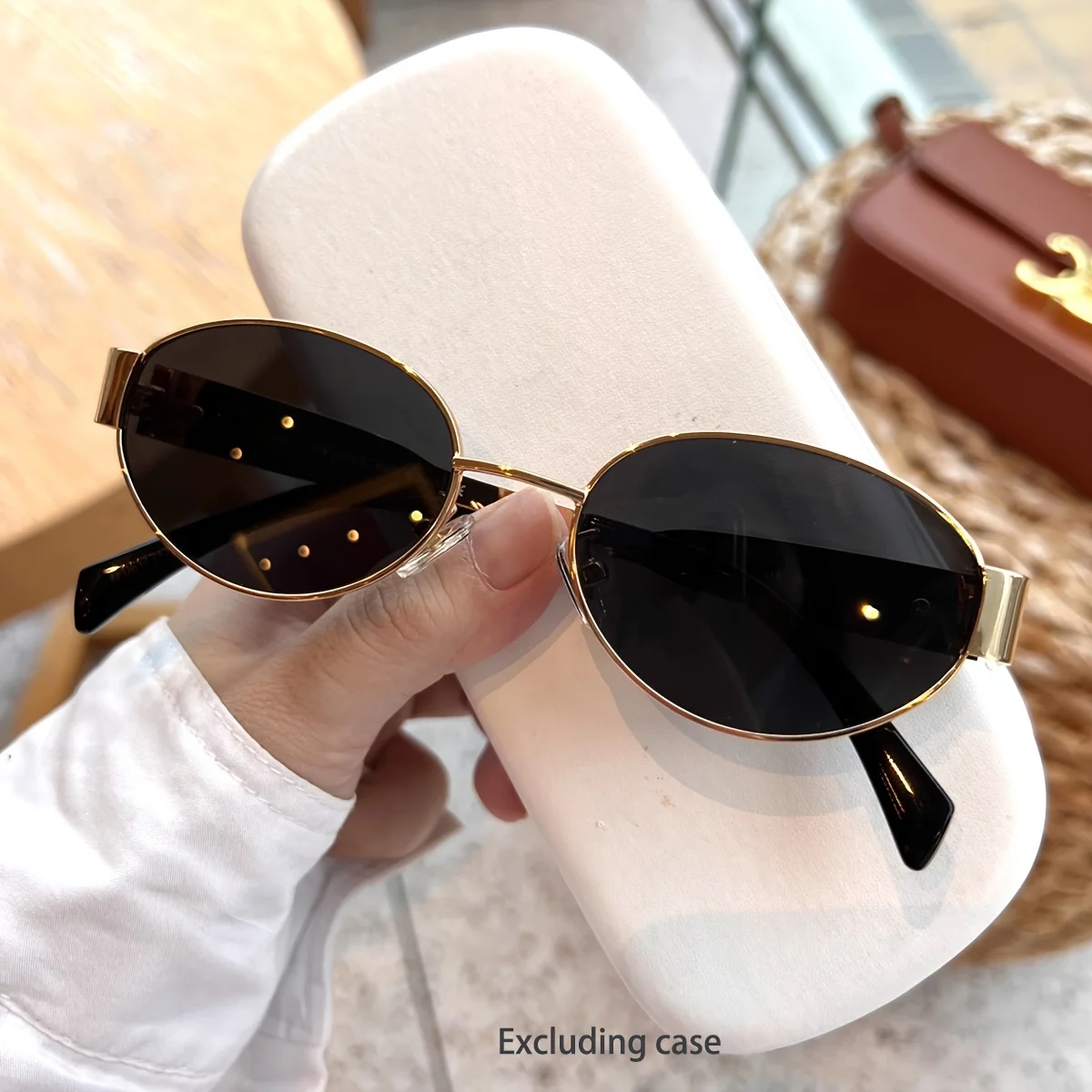Óculos de Sol Ovais Classic – Estilo Atemporal para Homens e Mulheres