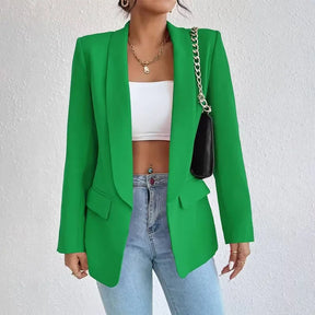 Blazer Amanda™ de Alfaiataria com Lapela Clássica