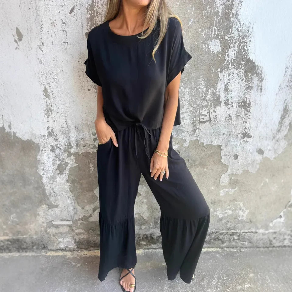 Conjunto Lucille™ com Toque Artesanal e Barra Detalhada