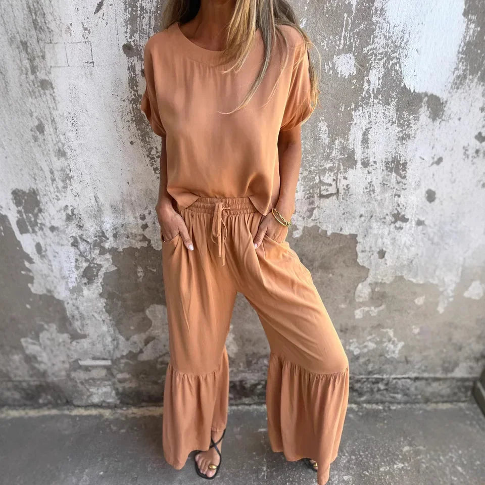 Conjunto Lucille™ com Toque Artesanal e Barra Detalhada