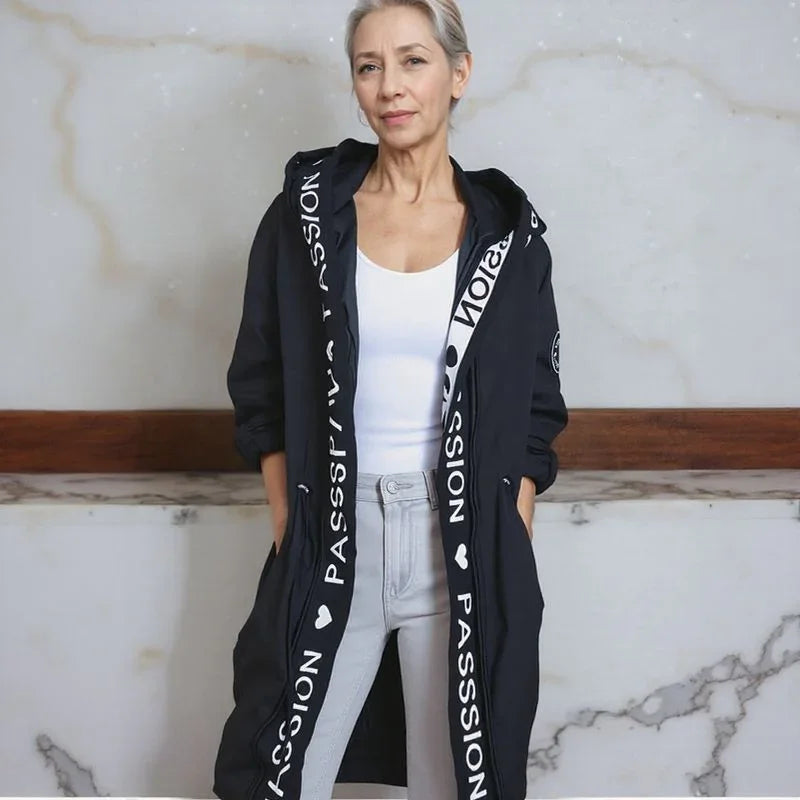 Casaco Fashion Passion™ com Acabamento Liso e Enchimento Matelassado