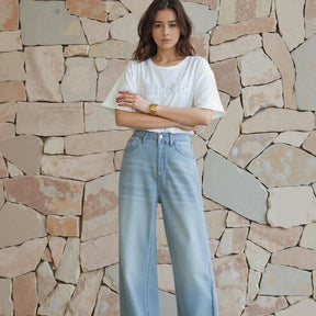 Calça Jeans Meghan™ com Modelagem Relax Premium