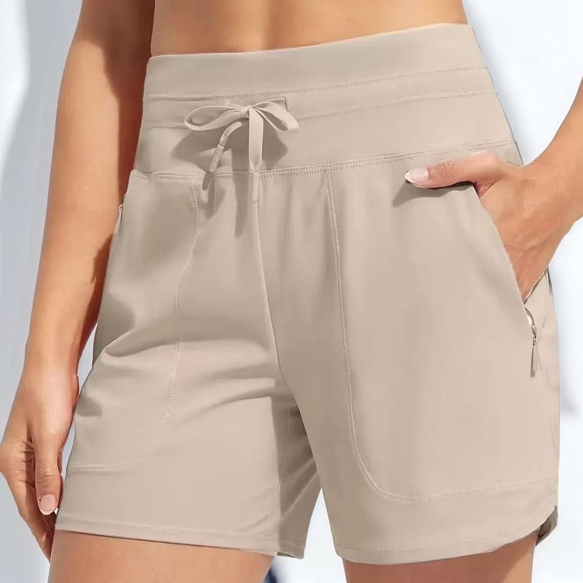 (Super Promo: Compre 2 Leve 3) Shorts Alícia Comfort™ em Malha Leve com Forro