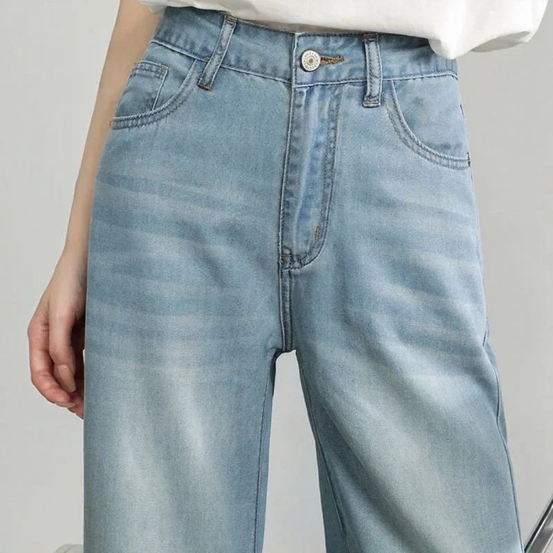 Calça Jeans Meghan™ com Modelagem Relax Premium