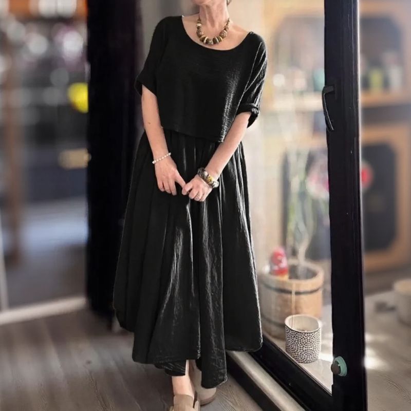 Conjunto Marrocos™ em Linho de Algodão com Camadas de Estilo