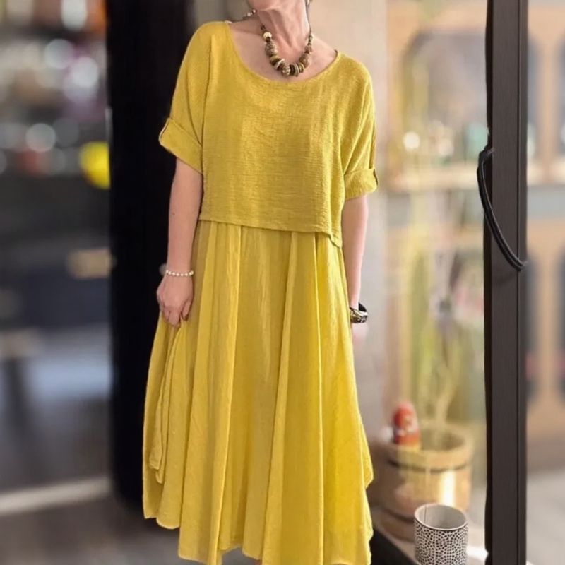 Conjunto Marrocos™ em Linho de Algodão com Camadas de Estilo